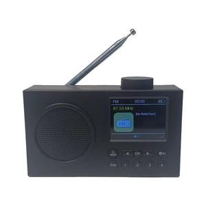 Factory Black Portable DAB FM Digital Radio with Color LCD Display Radio Preset Stations 2001-3000mAh Rechargeable Outdoor - Product Image 5