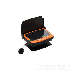 Underwater Fishing <b>Camera</b> 7.0 Inch <b>Wired</b> Ip68 Portable For Sea Ice Lake Fishing 180 Degree View 0.6M-30M Depth Range - Product Image 3
