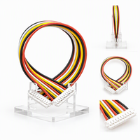 Kabel Wire to Board dengan Bodi Receptacle Enam Posisi dan Kabel Tiga Warna untuk Pekerjaan Retrofit Mainboard Printer 3D