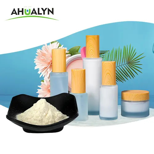 AHUALYN Bahan Baku Kosmetik, Penghilang Bintik Bubuk Asam Kojic 99%