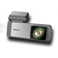 Caméra embarquée WiFi GPS 1080P, mini DVR de voiture 1,47 pouce, objectif unique, grand angle 140°, capteur G, surveillance de stationnement 24H, carte 32G