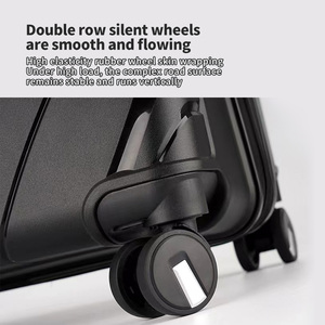 Set da Viaggio d'Affari 3 Pezzi in Materiale PP con Ruote a 360° °   Valigia da Cabina Silenziosa con Ruote, Grande Capacità e Chiusura a Combinazione - Product Image 5
