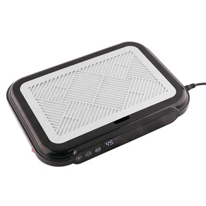 Aspirateur à poussière pour ongles à double ventilateur 170W, design ultra-plat, puissance réglable 4500 tr/min, pour manucure - Product Image 6