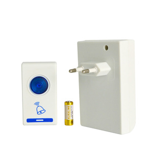 Beyaz karşılama Chinme kablosuz erişim kontrol sistemi kapı zili ofis ev elektrikli kapı zili kablosuz - Product Image 4