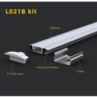 Bande lumineuse à LED encastrée à mur sec personnalisée en gros Profil en aluminium Éclairage par extrusion de LED Canal en aluminium
