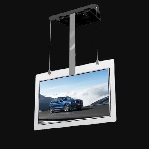 Quảng trường Màn hình LCD 22 inch trong nhà độ nét cao treo kỹ thuật số biển quảng cáo hiển thị cho vẻ đẹp cửa hàng