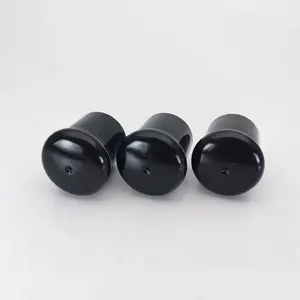 Bulk manufacturer mushroom screw cap 24/415 plastic bottle caps cosmetic packing screw cap