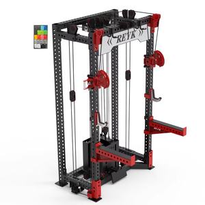 Estante de gimnasio comercial <span class=keywords><strong>con</strong></span> Polea alta-Baja, pecho de remo, Mosca, estación única, máquina extraíble, equipo de culturismo multifunción - Product Image 6