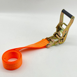 Correa de trinquete de poliéster de 38 mm de alta resistencia para amarre de carga en camiones - Product Image 4