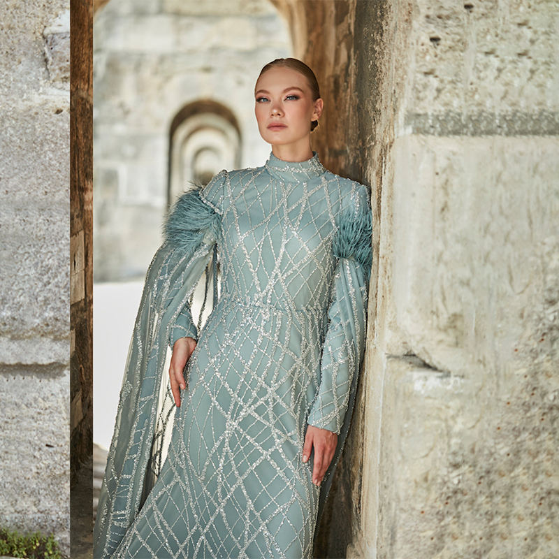 muslim party gowns for women