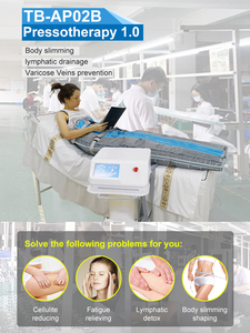 Presoterapia portátil Presión de aire Masajeador de piernas Cuerpo de vacío Desintoxicación delgada Máquina de presoterapia de drenaje linfático - Product Image 5