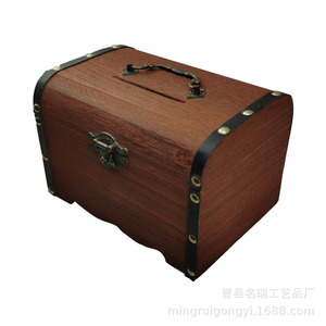 Wooden Storage <b>Box</b> Paulownia Wood Rectangle Jewelry <b>Box</b> For Kids Teen <b>Gift</b> - Product Image 5