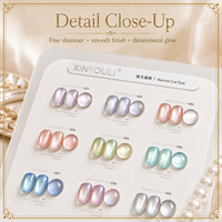 BelloGel Aurora – Kit de vernis gel magnétique œil de chat 12 couleurs, non toxique, UV LED, finition soak-off, flacon de 12 ml, vente directe usine, OEM