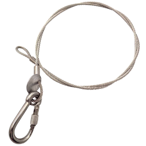 特注亜鉛メッキ鋼線ロープステンレス鋼ケーブルスワージエンドターミナル/フック/ループ/フランダース眼溶接安全タイプコーティング - Product Image 2