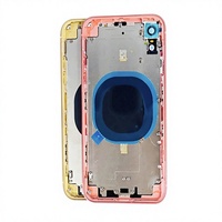 Coque arrière de remplacement originale XR en verre avec cadre en alliage d'aluminium, design barre, 100 % compatible, vente en gros