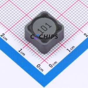 Inductor de Potencia SMD DRH127-101MT, 12.5x12.5mm (Inductancia: 100uH) (Precisión: 20%) (Corriente Nominal: 1.7A) - Product Image 1