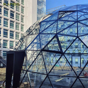 Restoran ve kahve evi için açık kabarcık evler için renkli temperli cam kubbe çadır - Product Image 3