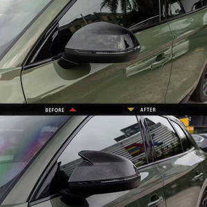 2021 + Audi <span class=keywords><strong>Q5</strong></span>/Q5L élégant carbone Bodykit nouvelle condition avant lèvre arrière diffuseur Spoiler miroir couverture échappement conseils pare-chocs à visser - Product Image 6