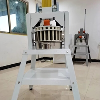 Machine manuelle commerciale pour diviser la pâte, idéale pour la fabrication de pains, de brioches et de pizzas en boulangerie, outil pour la production de produits céréaliers
