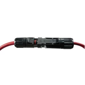 สำหรับสายไฟที่ผ่านการรับรองขั้วต่อพลังงานแสงอาทิตย์ PV004-EN ทองแดงตัวผู้ตัวเมีย1000V DC 2ขา - Product Image 3