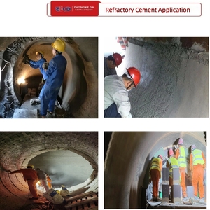 CA50 고 알루미나 내화 시멘트 | 1700 °C 주조 및 주조 가능한 사용을위한 칼슘 알루미 네이트 시멘트 - Product Image 6
