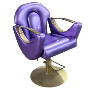 2023 son fransız tarzı 10 yıl garanti pembe yaslanma hidrolik sandalye kuaför salonu tasarım koltuğu amaçlı sandalye - Product Image 5