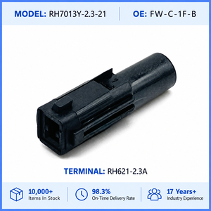 Conector Automotriz Hembra Impermeable de 1 Pin 7013Y-2.3-21 de 2.3mm con Arnés de Cable Sellado y Terminales Sellados CE - Product Image 2