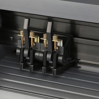 Hybons Hy-375 Plotter de Corte de Vinilo de Sobremesa de 14 Pulgadas con Pantalla LED, Ligero, Android, USB, Software para Impresión de Camisetas y Señalización