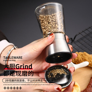 Home-use manual <b>pepper</b> <b>grinder</b> for grinding <b>pepper</b> powder and black peppercorns. - Product Image 3