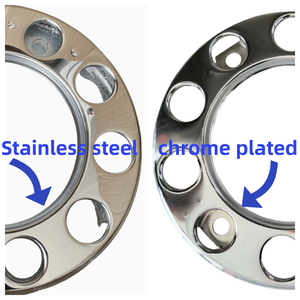 Offre Spéciale nouveau couvercle de roue en acier inoxydable anneau de protection de roue en acier pour camions <span class=keywords><strong>Volvo</strong></span> 1786573 1378826 - Product Image 4