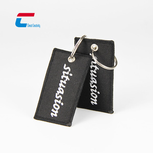 Étiquette de blanchisserie RFID en tissu tissé personnalisé, étiquettes NFC pour vêtements, étiquette NFC lavable pour vêtements - Product Image 6