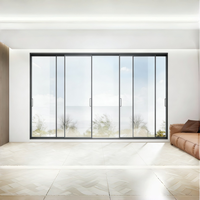 Ventana Corredera Horizontal Inteligente de Aluminio, Insonorizada y de Ahorro Energético, con Cerradura de Seguridad, Directo de Fábrica, para Residencias de Alta Gama