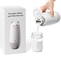 Chauffe-biberon portable 500 ml, chauffe-lait pour bébé, utilisation nomade, bouteille d'eau Owala pour voyage/voiture sans adaptateur