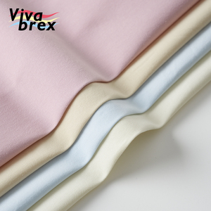 Quantité minimale de commande bas 40 fils tissu de coton fleur de glace 140gsm coton biologique tissé avec une sensation douce pour les costumes de mode, les chemises pour hommes et femmes - Product Image 2