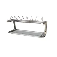 PremiumRacks Large Dish Rack - 304 Stainless Steel - Modern Design - L