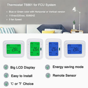 Termostato Fabricantes T6861 Série Honeywel Grande LCD <span class=keywords><strong>Digital</strong></span> Quarto Termostato para Sistema De Ar Condicionado - Product Image 3