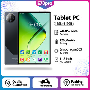 E70 Pro <span class=keywords><strong>Tablet</strong></span> Premium <span class=keywords><strong>Orange</strong></span> Capacitiva Android 12 para niños Scenic Spot Narrador Presentaciones Used Museums Enterprises' - Product Image 3