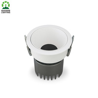 Anti éblouissement encastré 10W réglable Downlight Dimmable éclairage commercial LED Downlight