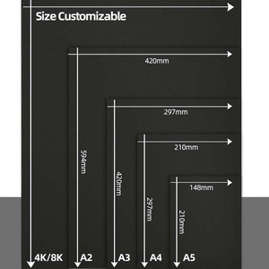 Carton noir laminé du fabricant, carton noir 300 g/m², papeterie, carton noir C2S, carton noir stratifié - Product Image 3