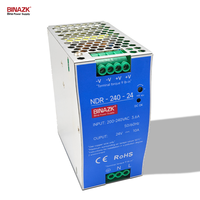 Alimentation à découpage sur rail DIN 240W 24V NDR-240-24 pour armoire de commande, directement de l'usine