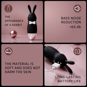 New Rabbit Bunny Design Mini <b>Vibrator</b> Women's Triple <b>Vibrator</b> Women Mini Portable Masturbation Device Adult SM Sex Toy Sex Toy - Product Image 3