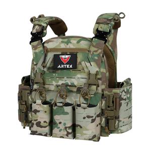 Équipement tactique Artex, libération rapide, entraînement en plein air, chalecos, Molle, camouflage, protection corporelle, porte-plaque tactique, gilet tactique - Product Image 2