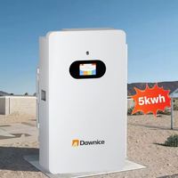 Batterie solaire au lithium-ion 48v 100ah 200ah 10Kwh 5Kwh, système de stockage d'énergie solaire
