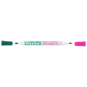 Marqueur à double pointe, pinceau doux, lavable, en plastique, pour aquarelle, pour enfants, bricolage, dessin, peinture - Product Image 2