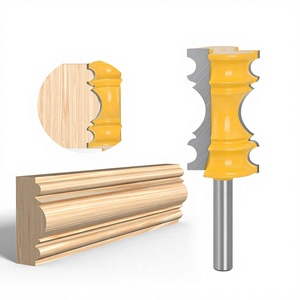 Fraise à rainurer, fraise à moulures, couteau à profilé et à main courante, outil de sculpture sur bois pour machine de gravure - Product Image 1