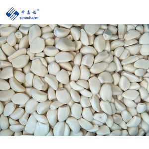 Sinocharm Gránulos de ajo naturales frescos y saludables de vegetales congelados 260-380 pcs/kg Precio al por mayor Ajo IQF - Product Image 3