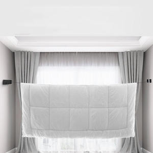 Corde à <span class=keywords><strong>linge</strong></span> murale rétractable Double corde de séchage en acier inoxydable Ligne de <span class=keywords><strong>linge</strong></span> intérieure extérieure Sèche-<span class=keywords><strong>linge</strong></span> invisible - Product Image 3