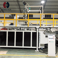 Machine de plastification à surface plate, avec poudre ou Film Double en PTFE, thermofusible, sans solvant à pression réglable