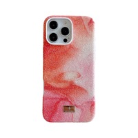 Coque de téléphone souple de luxe à incrustations de strass effet diamant pour iPhone 16 Pro Max – Accessoire mobile tendance pour iPhone 16