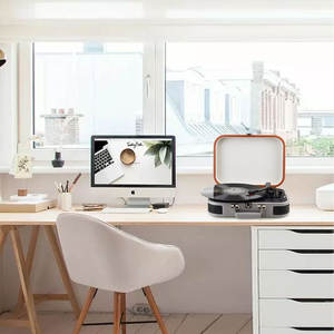 Disco de gramófono vinilo tocadiscos personalizado Plus grabadora y tocadiscos - Product Image 5